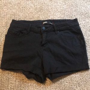 Urban outfitters black jean shorts